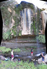 A local waterfall.